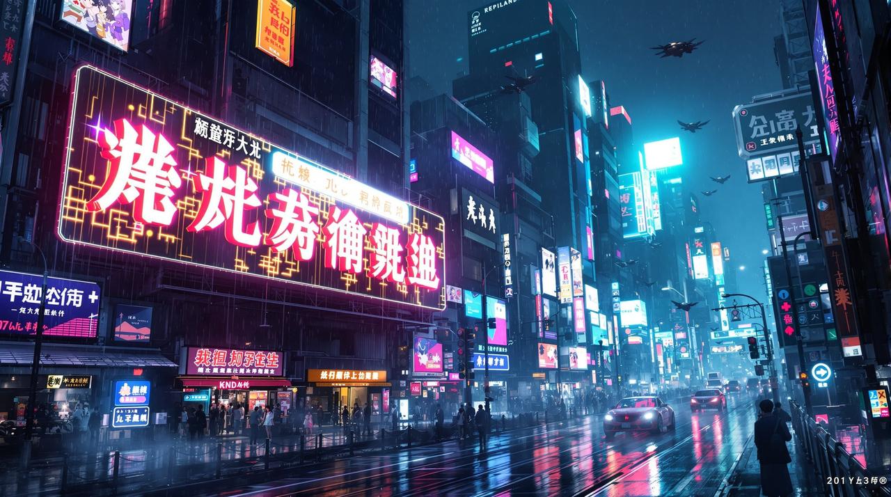 日漫免费 - 赛博都市 日漫免费赛博世界 - 数据洪流中的未来都市